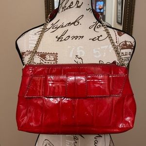 Kate Spade Red Patent Leather Bag.